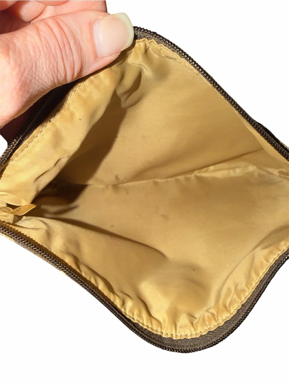 Coach cosmetic pouch